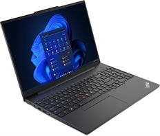Lenovo ThinkPad E16 Gen 1 - Laptop, 16", Intel Core i7-1355U, 5.00GHz, 16GB RAM, 512GB SSD, Negro, Teclado en Español, Windows 11 Pro